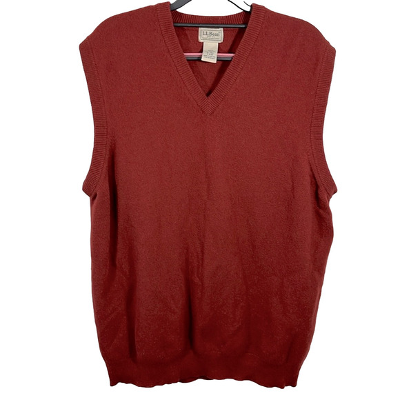 Ll Bean wool vest - Picture 1 of 5